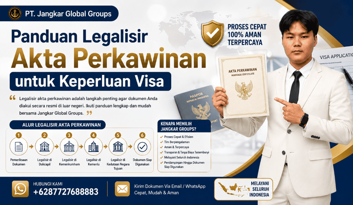 Panduan Legalisir Akta Perkawinan untuk Keperluan Visa