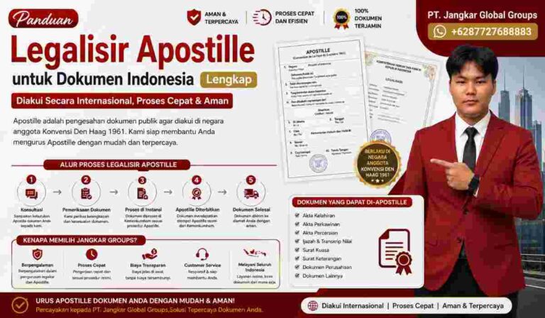 Panduan Legalisir Apostille untuk Dokumen Indonesia Lengkap