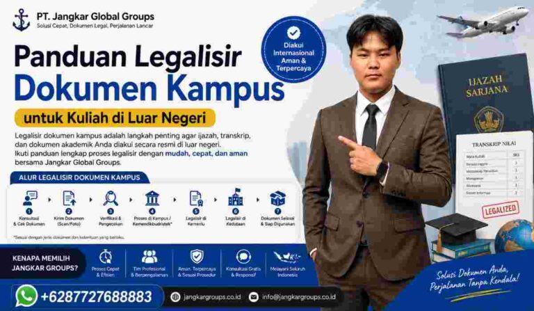 Panduan Legalisir Dokumen Kampus untuk Kuliah di Luar Negeri