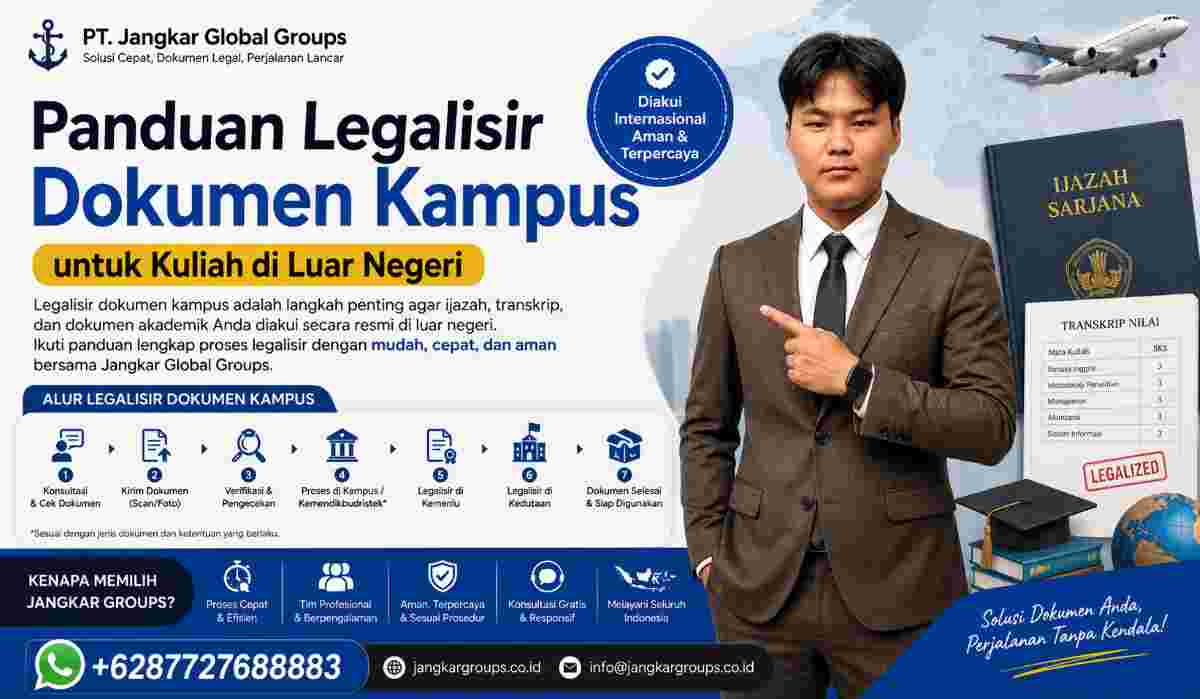 Panduan Legalisir Dokumen Kampus untuk Kuliah di Luar Negeri