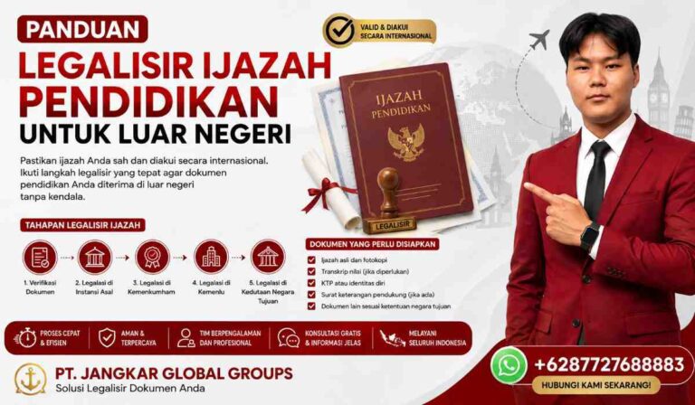 Panduan Legalisir Ijazah Pendidikan untuk Luar Negeri