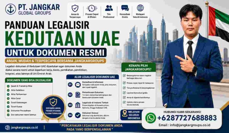 Panduan Legalisir Kedutaan UAE untuk Dokumen Resmi
