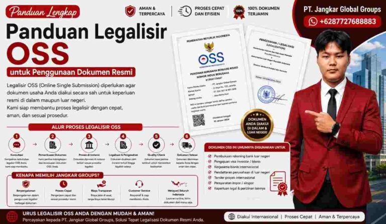 Panduan Legalisir OSS untuk Penggunaan Dokumen Resmi