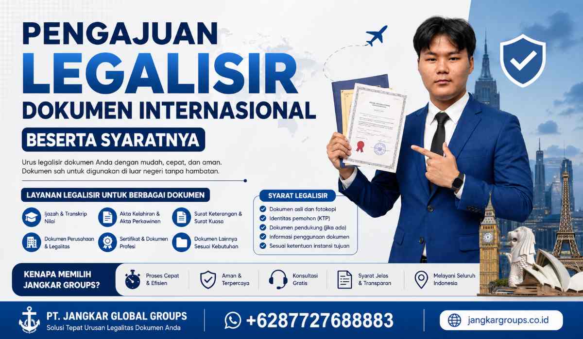 Pengajuan Legalisir Dokumen Internasional Beserta Syaratnya