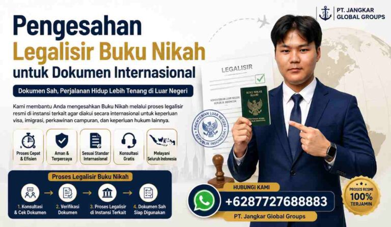Pengesahan Legalisir Buku Nikah untuk Dokumen Internasional