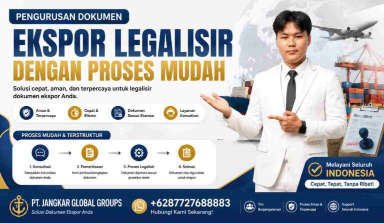 Pengurusan Dokumen Ekspor Legalisir dengan Proses Mudah
