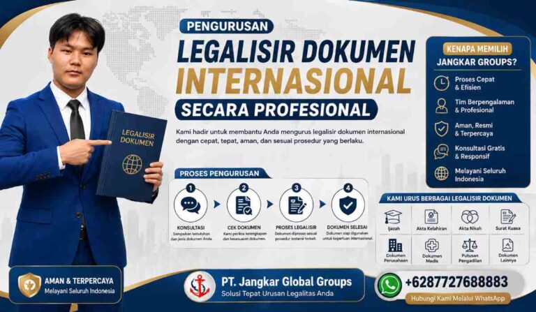 Pengurusan Legalisir Dokumen Internasional Secara Profesional