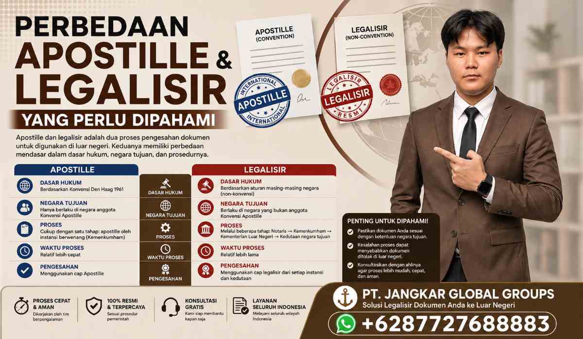 Perbedaan Apostille dan Legalisir yang Perlu Dipahami