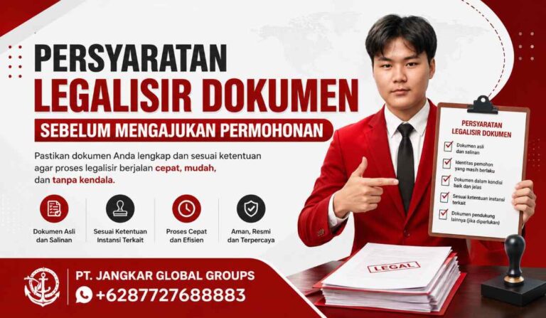 Persyaratan Legalisir Dokumen Sebelum Mengajukan Permohonan