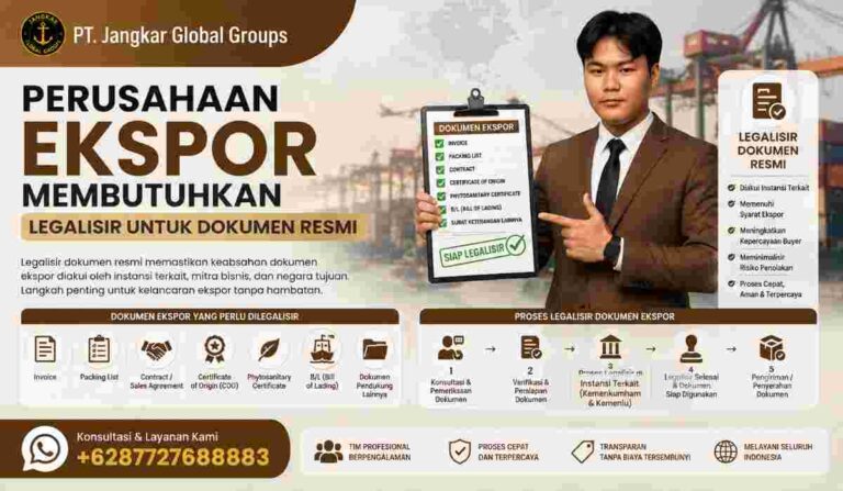 Perusahaan Ekspor Membutuhkan Legalisir untuk Dokumen Resmi