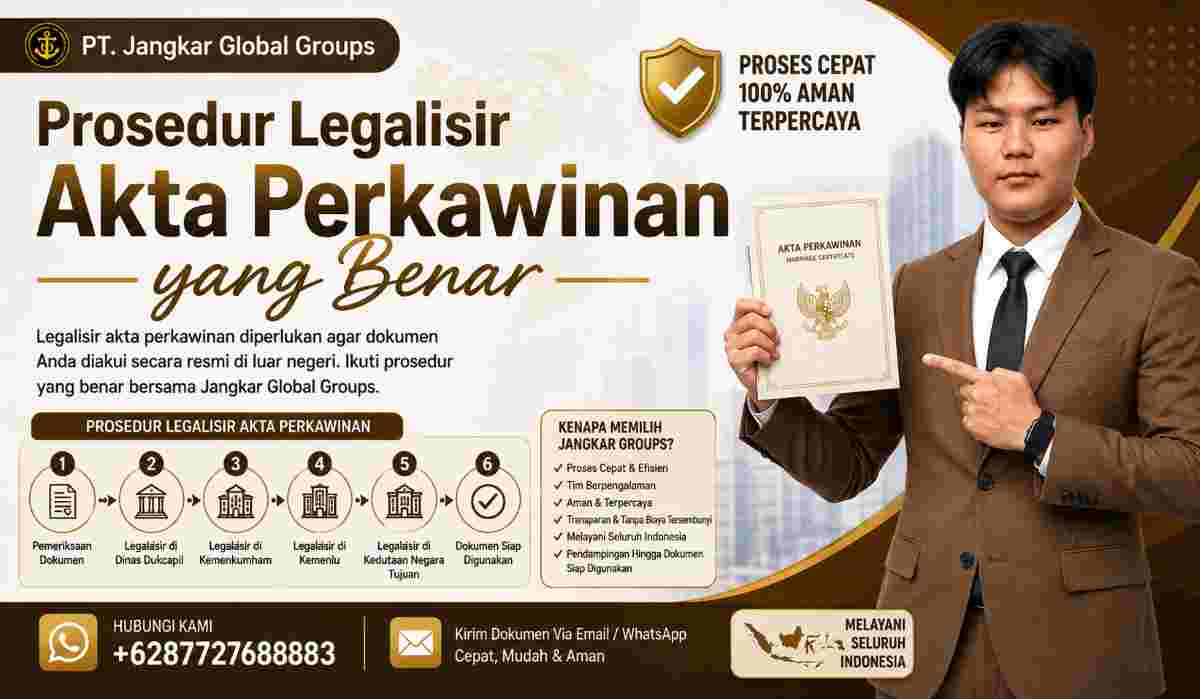 Prosedur Legalisir Akta Perkawinan yang Benar