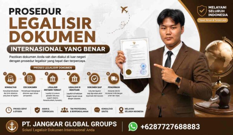 Prosedur Legalisir Dokumen Internasional yang Benar