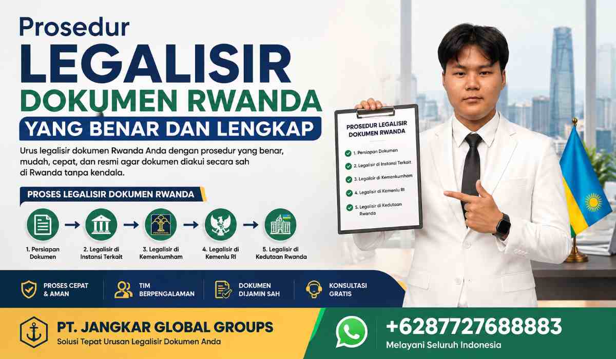 Prosedur Legalisir Dokumen Rwanda yang Benar dan Lengkap