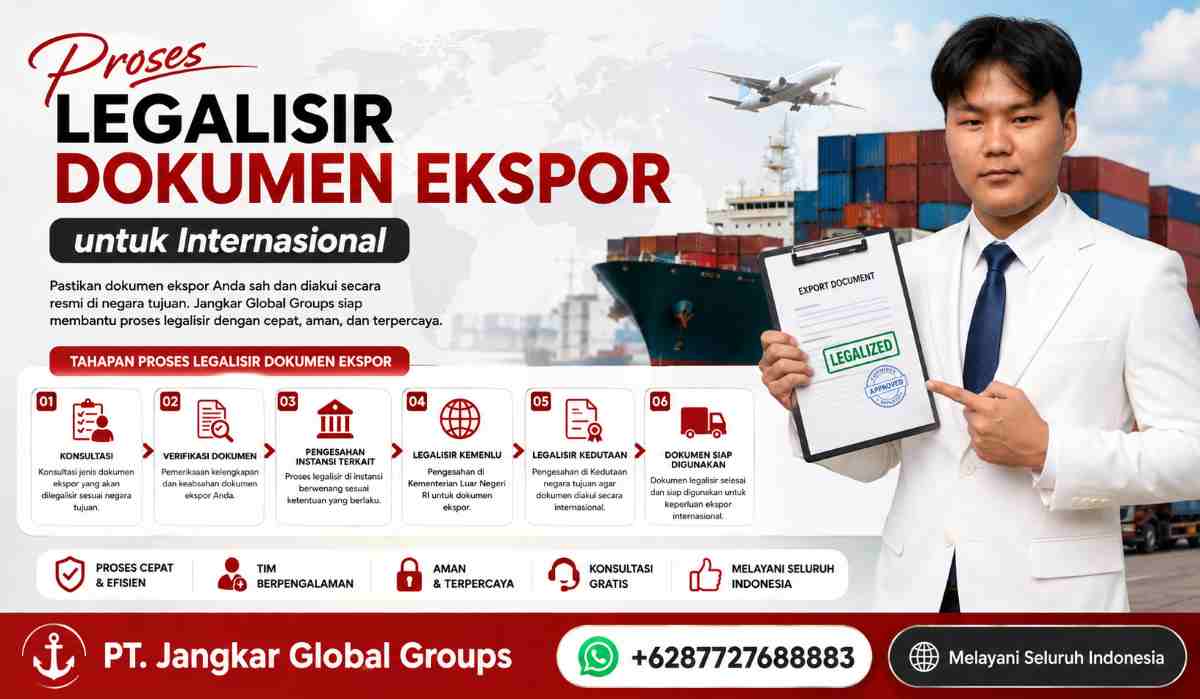 Proses Legalisir Dokumen Ekspor untuk Internasional