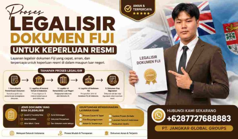 Proses Legalisir Dokumen Fiji untuk Keperluan Resmi