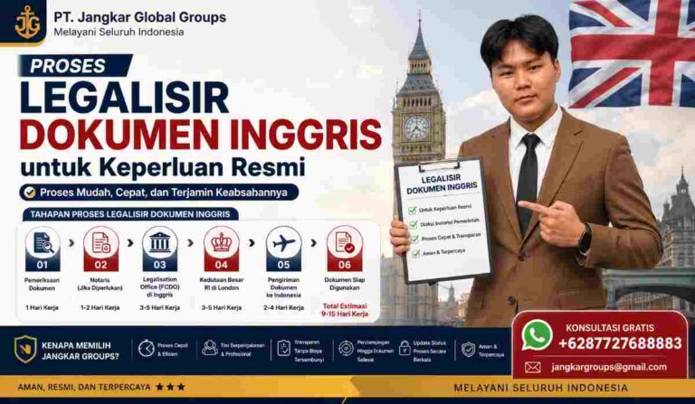 Proses Legalisir Dokumen Inggris untuk Keperluan Resmi