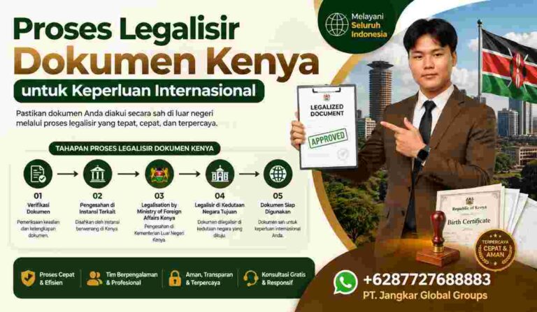 Proses Legalisir Dokumen Kenya untuk Keperluan Internasional