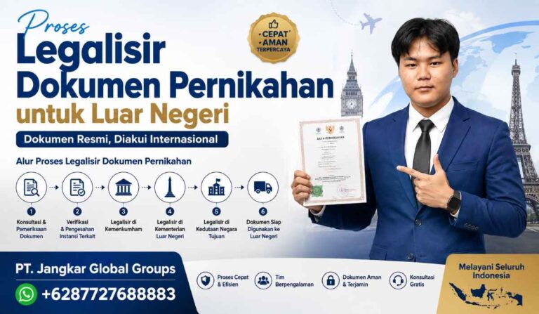 Proses Legalisir Dokumen Pernikahan untuk Luar Negeri