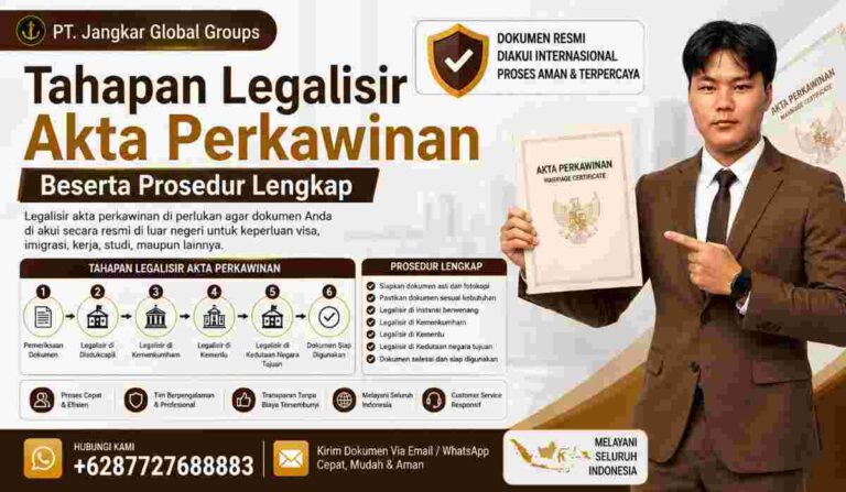 Tahapan Legalisir Akta Perkawinan Beserta Prosedur Lengkap