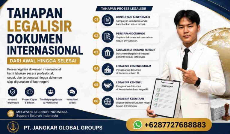 Tahapan Legalisir Dokumen Internasional dari Awal hingga Selesai