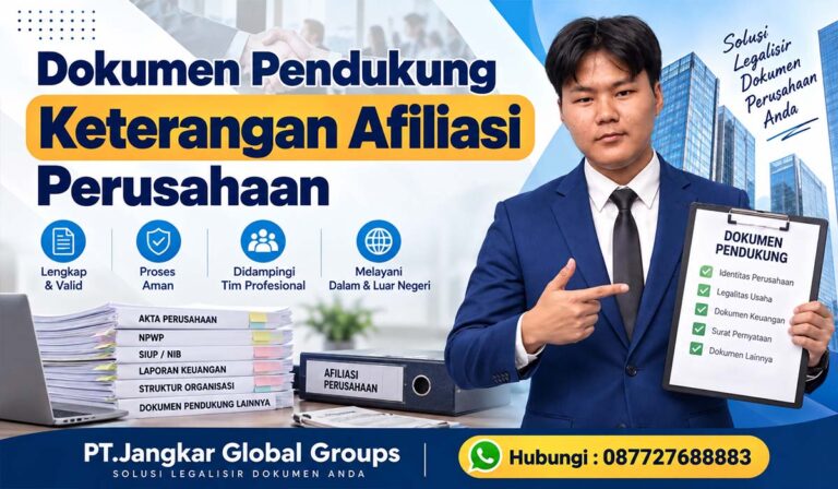 Dokumen Pendukung Keterangan Afiliasi Perusahaan