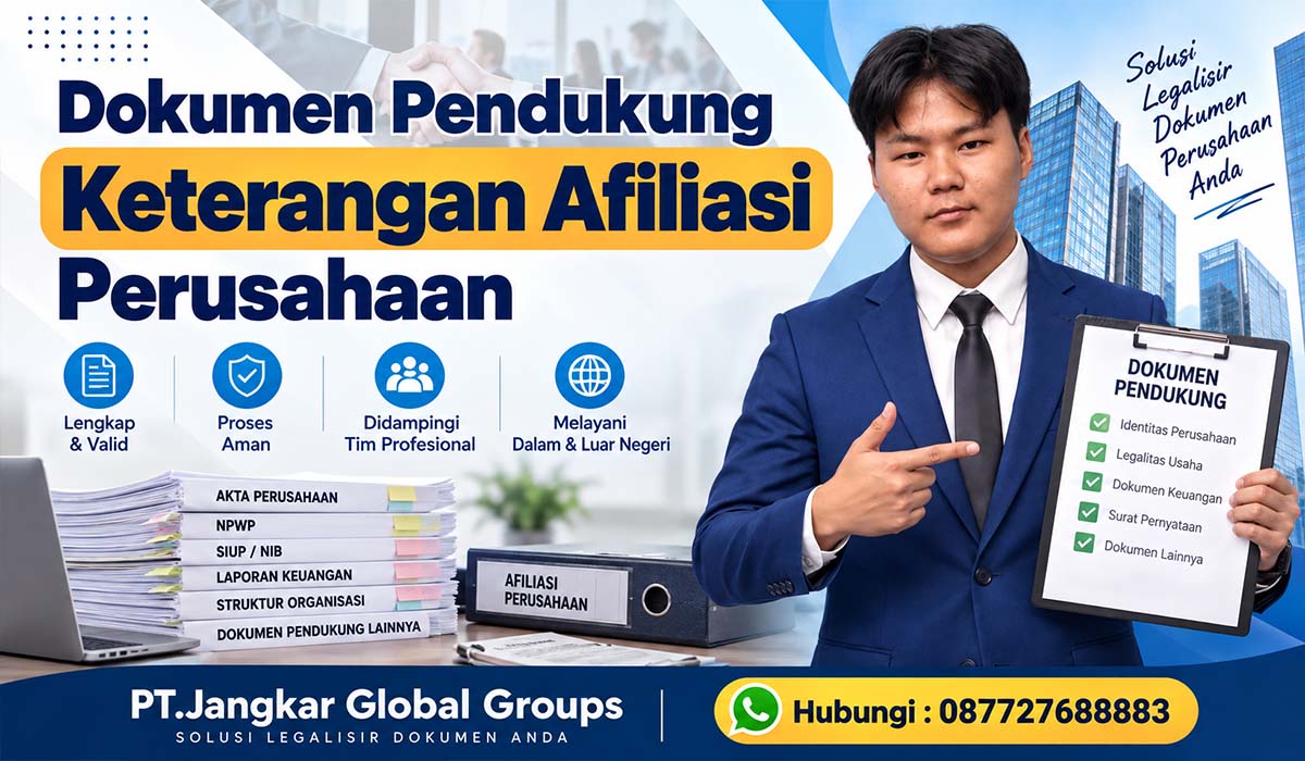 Dokumen Pendukung Keterangan Afiliasi Perusahaan