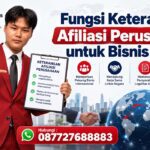 Fungsi Keterangan Afiliasi Perusahaan untuk Bisnis Asing