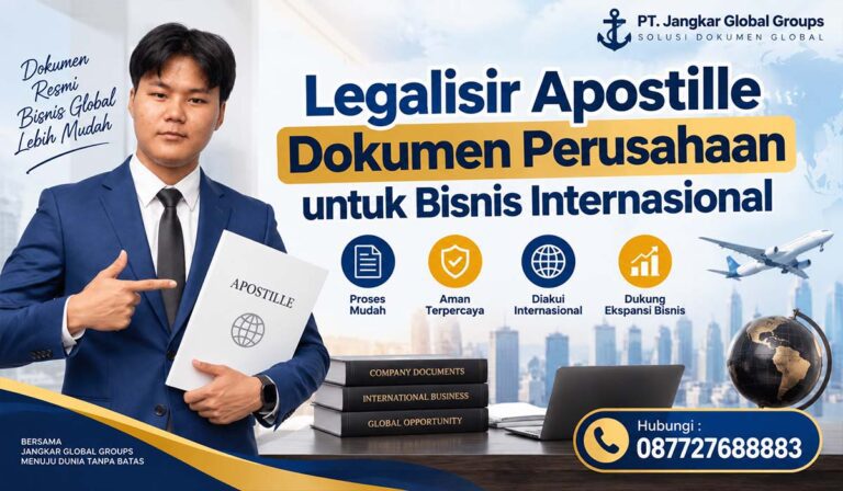 Legalisir Apostille Dokumen Perusahaan untuk Bisnis Internasional