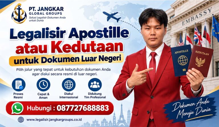Legalisir Apostille atau Kedutaan untuk Dokumen Luar Negeri