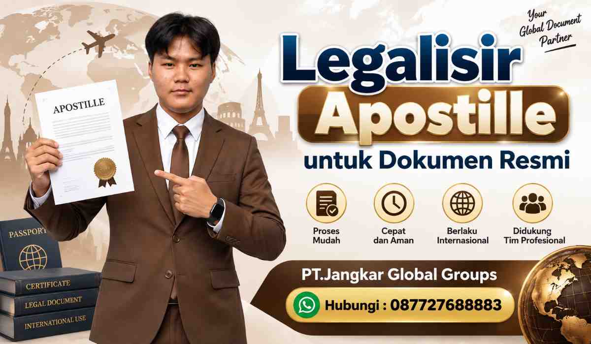 Legalisir Apostille untuk Dokumen Resmi