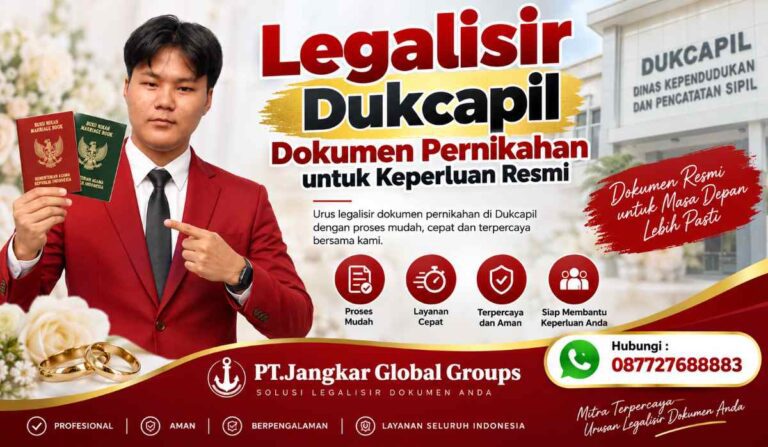 Legalisir Dukcapil Dokumen Pernikahan untuk Keperluan Resmi
