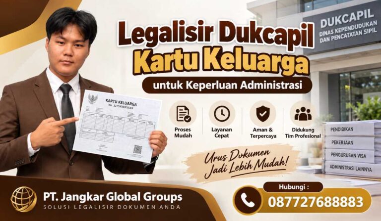 Legalisir Dukcapil Kartu Keluarga untuk Keperluan Administrasi