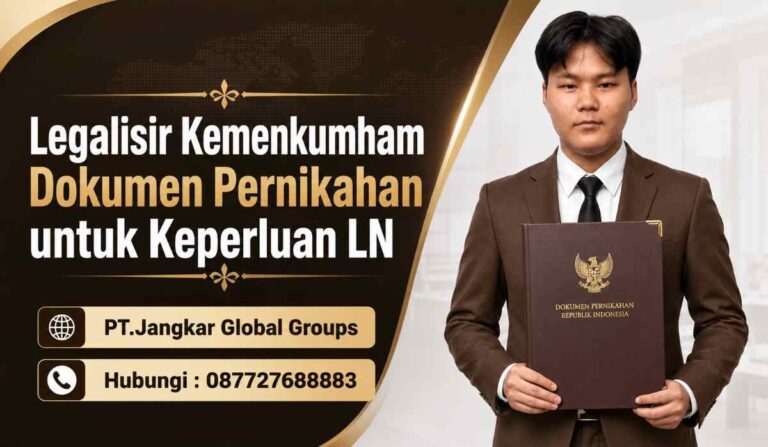 Legalisir Kemenkumham Dokumen Pernikahan untuk Keperluan LN