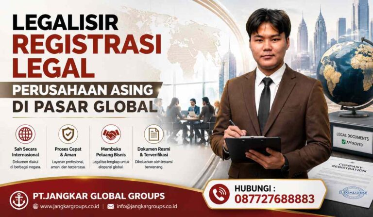Legalisir Registrasi Legal Perusahaan Asing di Pasar Global