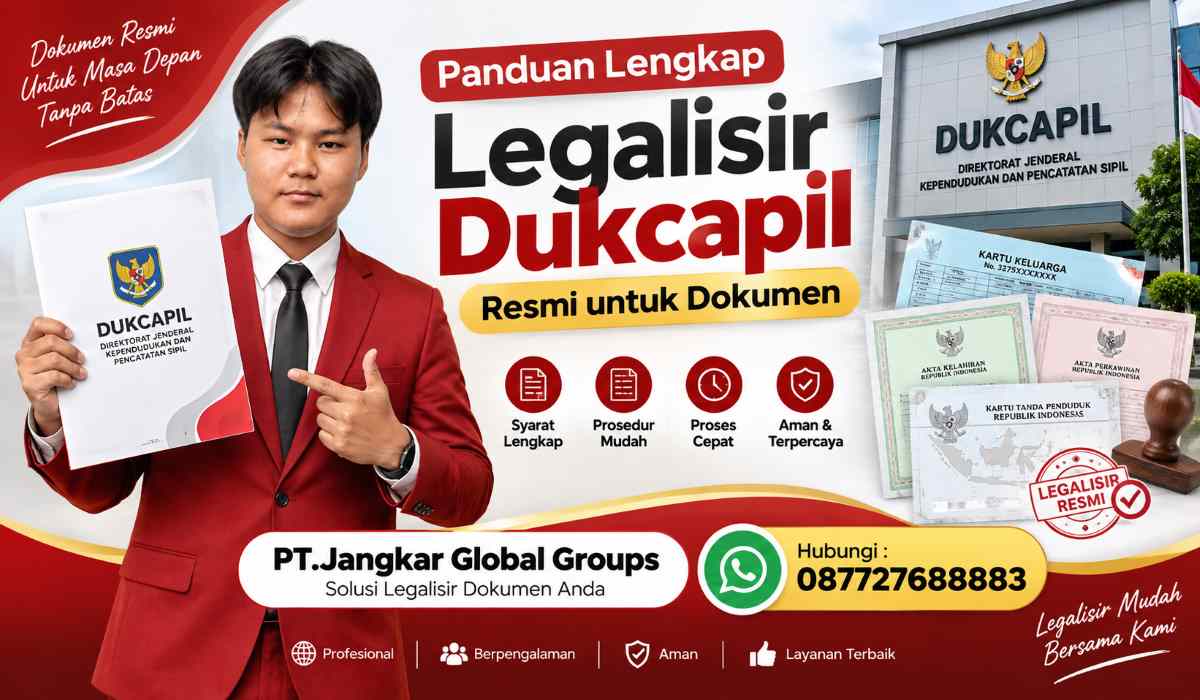 Panduan Lengkap Legalisir Dukcapil Resmi untuk Dokumen