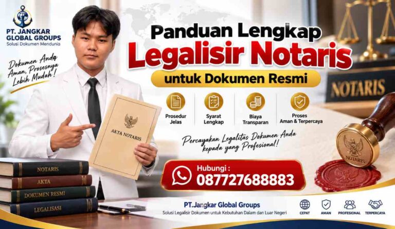 Panduan Lengkap Legalisir Notaris untuk Dokumen Resmi