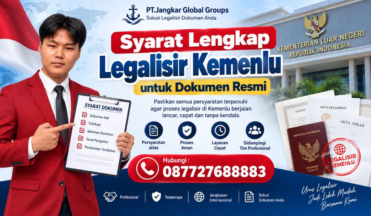 Syarat Lengkap Legalisir Kemenlu untuk Dokumen Resmi